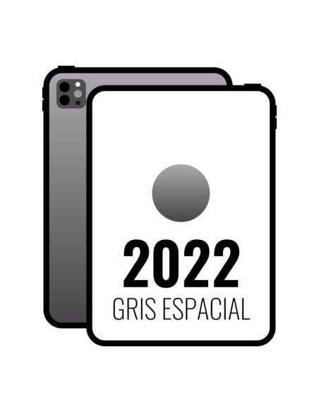 Apple iPad Pro 11" 2022 4th WiFi Cell/ 5G/ M2/ 512GB/ Gris Espacial - MNYG3TY/A