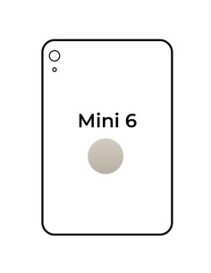 iPad Mini 8.3 2021 WiFi/ A15 Bionic/ 64GB/ Blanco Estrella - MK7P3TY/A