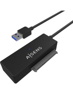 Adaptador para Discos Duros 2.5"/3.5" Aisens ASE-35A01B/ USB 3.0 - SATA/ con Alimentador