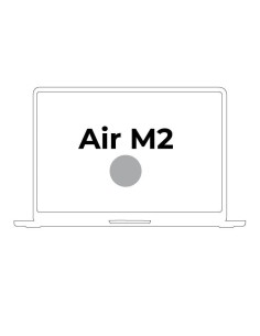 Apple Macbook Air 13.6"/ M2 8-Core CPU/ 8GB/ 256GB SSD/ 8-Core GPU/ Plata