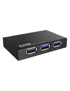 Hub USB 3.0 con Alimentación Externa D-Link DUB-1340/ 4xUSB