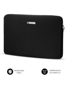 Funda Subblim Business Laptop Sleeve Neoprene para Portátiles 13.3"-14"/ Negra