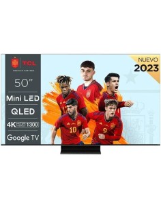 Televisor TCL QLED-Mini LED 50C805 50"/ Ultra HD 4K/ Smart TV/ WiFi