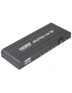 Repartidor HDMI 1entrada x4 salidas. Soporta 1080p, 3D/4K y audio Dolby digital rela. 1,3b y HDPC