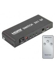 Conmutador HDMI 3 Entradas 1 salida