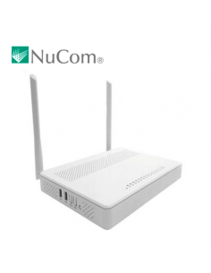 Router + ATA AC 1200 Mbps, 2,4/5Ghz, x4 puertos Gb, x2 antenas (5dBi), USB 3.0 y 2 x FXS para VoIP