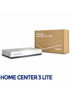 Fibaro Home Center Lite 3 Central ZWAVE para casas pequeñas hasta 100m². 230 dispositivos y con acceso remoto e interfaz web