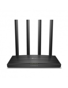 Router AC ONEMESH MU-MIMO, 1200 Mbps, 2,4/5Ghz, x4 puertos Gb, 30dBm / 1W). Beamformig