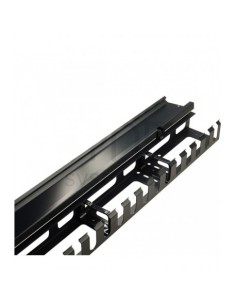 Organizador cables metálico 19" para montaje vertical en los laterales de racks con ancho 800mm