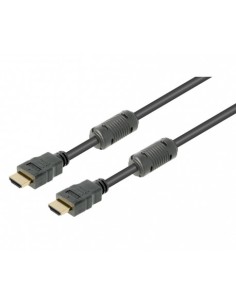 Cable HDMI 5 metros 2.0b, compatible 4K a 60Hz, Hi-Speed Ether, M-M con ferritas.