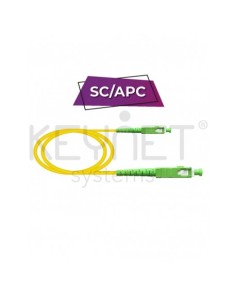 Latiguillo F.O. SC/APC-SC/ACP SM, 0.6mts, amarillo, LSZH-FR, G657A2 1.5mm