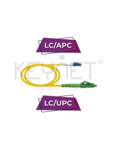 Latiguillos LC/APC - LC/UPC, G657A2, SM, 3mm, LSZH-FR, 1mts