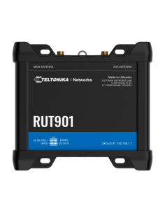 Router 4G Industrial 2,4Ghz x4 10/100, Dual SIM 4G (LTE) Cat 4 hasta 150Mbpsm 1x Entrada + 1x Salida Digital